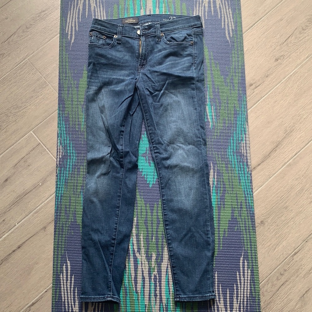 Slightly worn J.Crew Toothpick skinny jeans